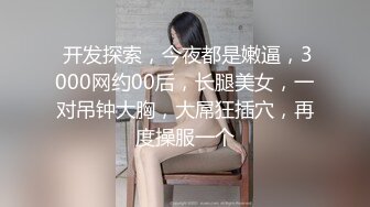  开发探索，今夜都是嫩逼，3000网约00后，长腿美女，一对吊钟大胸，大屌狂插穴，再度操服一个