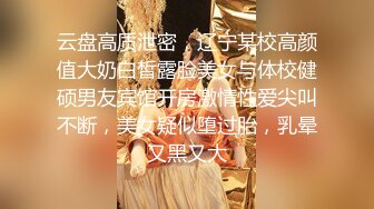 云盘高质泄密，辽宁某校高颜值大奶白皙露脸美女与体校健硕男友宾馆开房激情性爱尖叫不断，美女疑似堕过胎，乳晕又黑又大