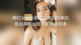 单位女厕全景偷拍美女同事的极品美鲍光线不够手电来凑