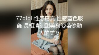 77qiqi 性感寫真 性感藍色服飾 長相清純甜美身姿苗條動人的美女